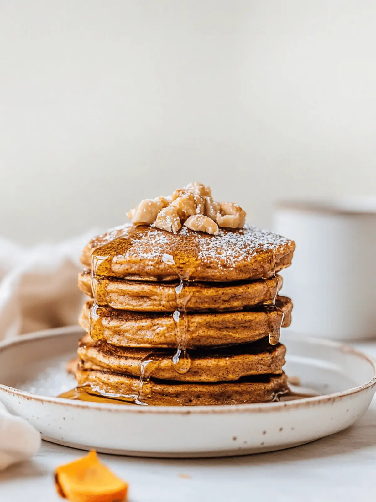Buckwheat Pumpkin Pancakes