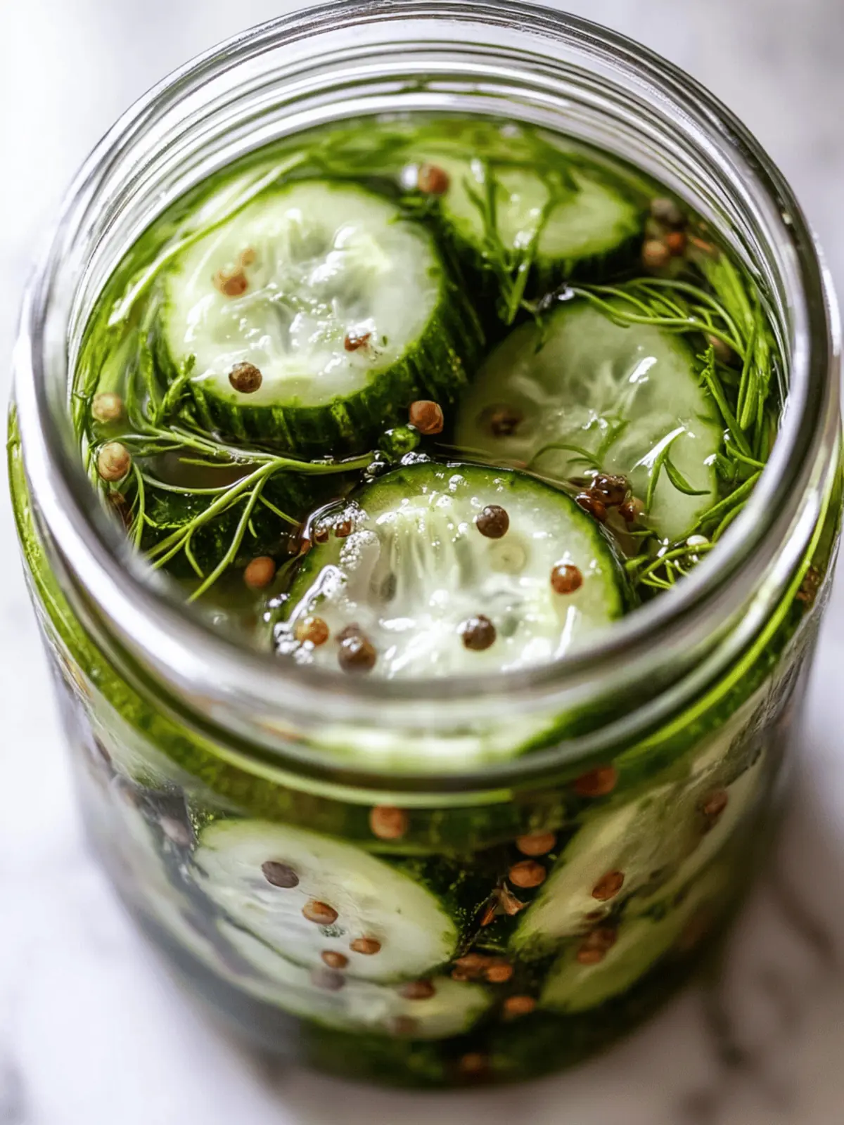 Easy Refrigerator Pickles