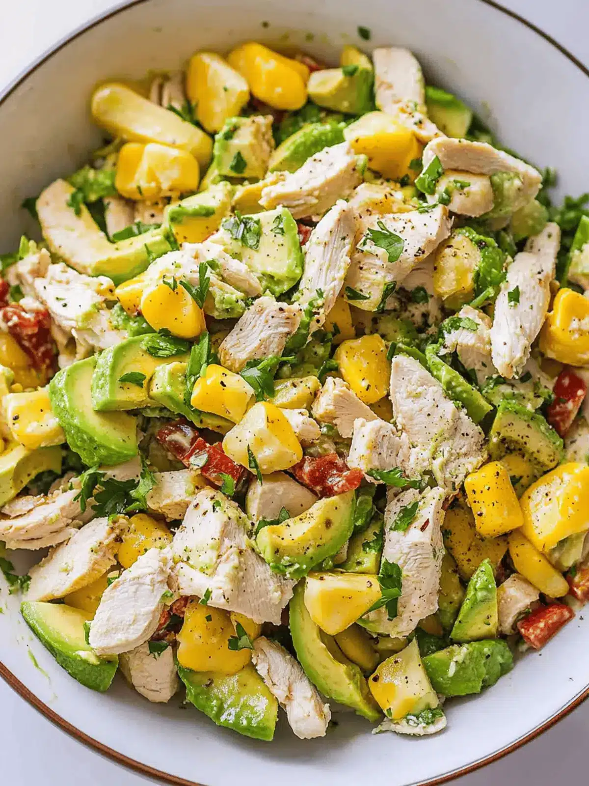 Avocado Chicken Salad