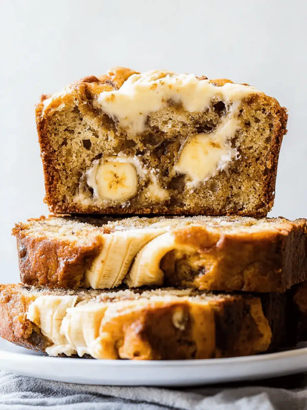 Cream Cheese Banana Bread