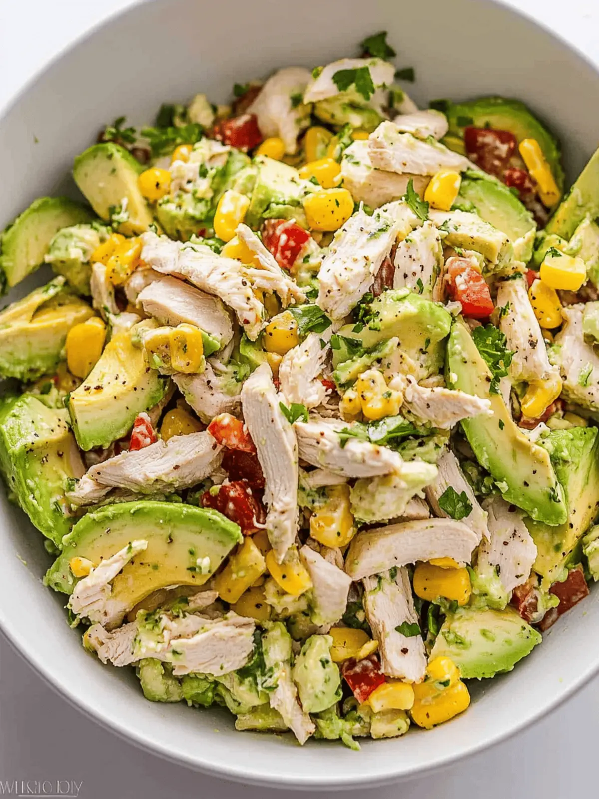 Avocado Chicken Salad