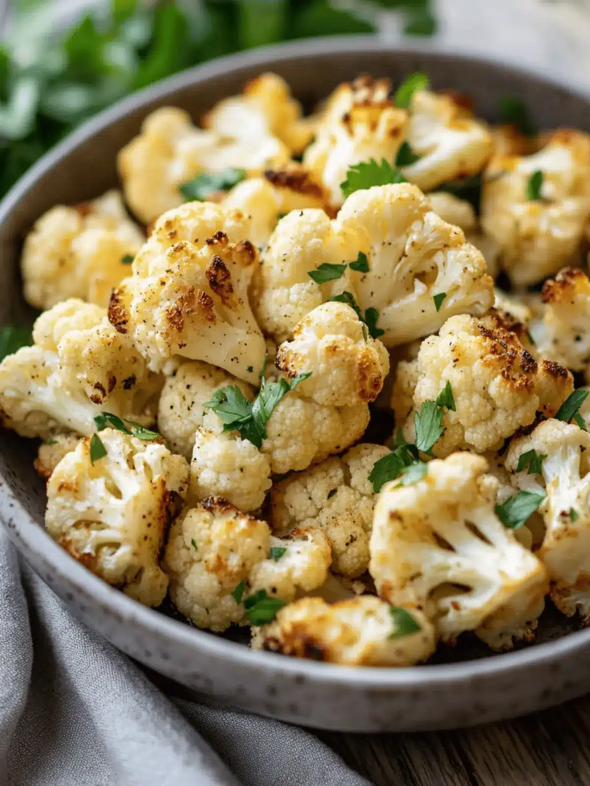 Easy Roasted Cauliflower Recipe