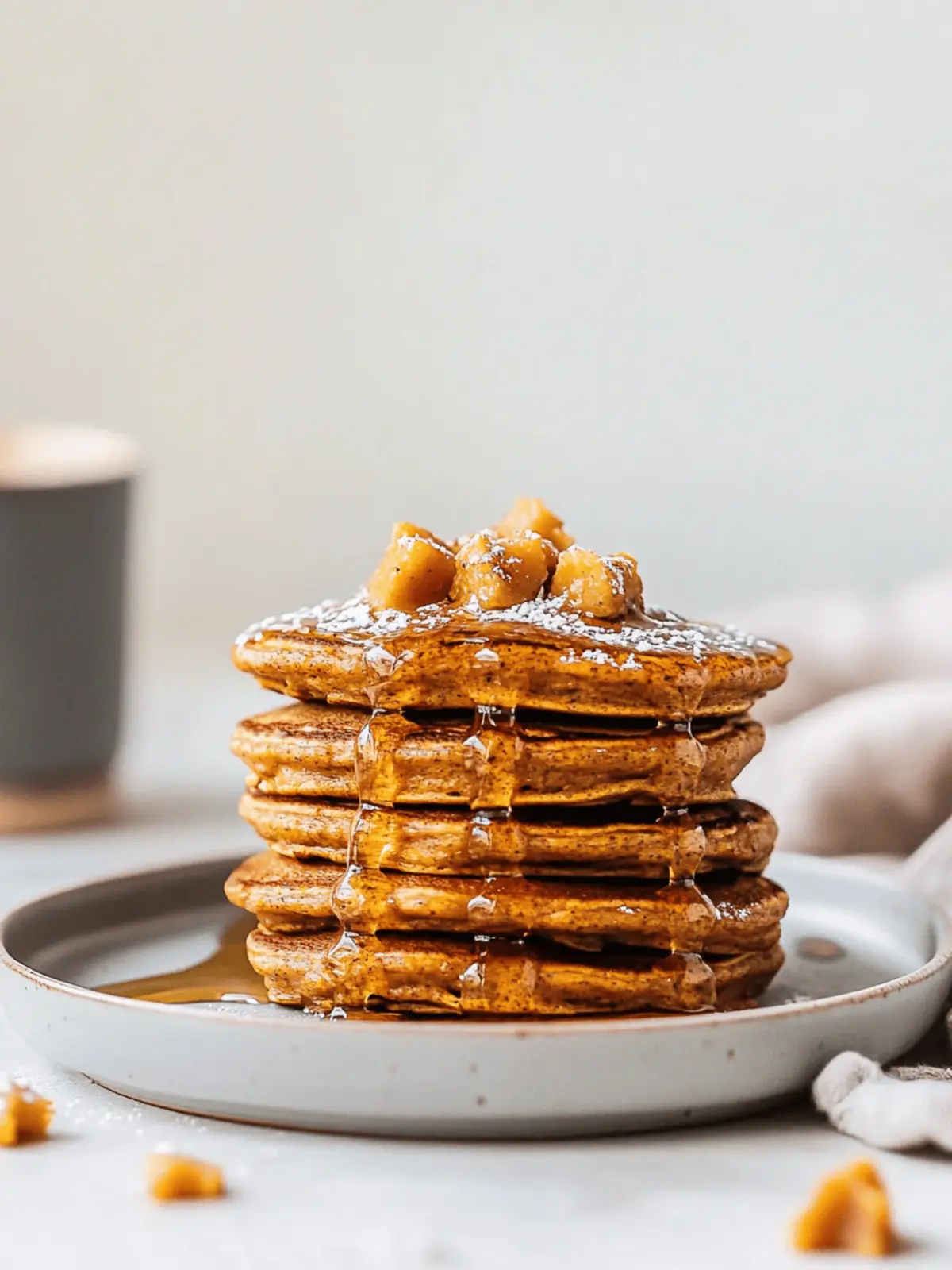 Buckwheat Pumpkin Pancakes