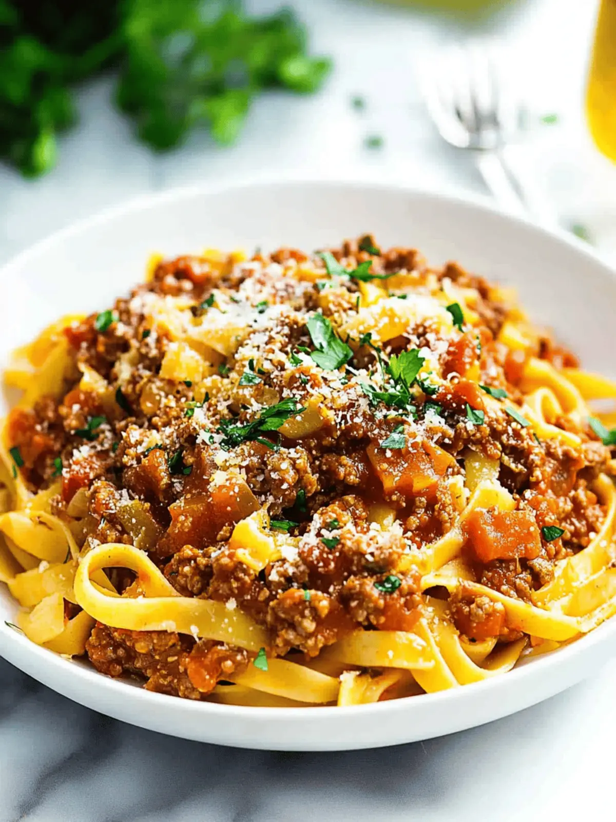 Turkey Bolognese