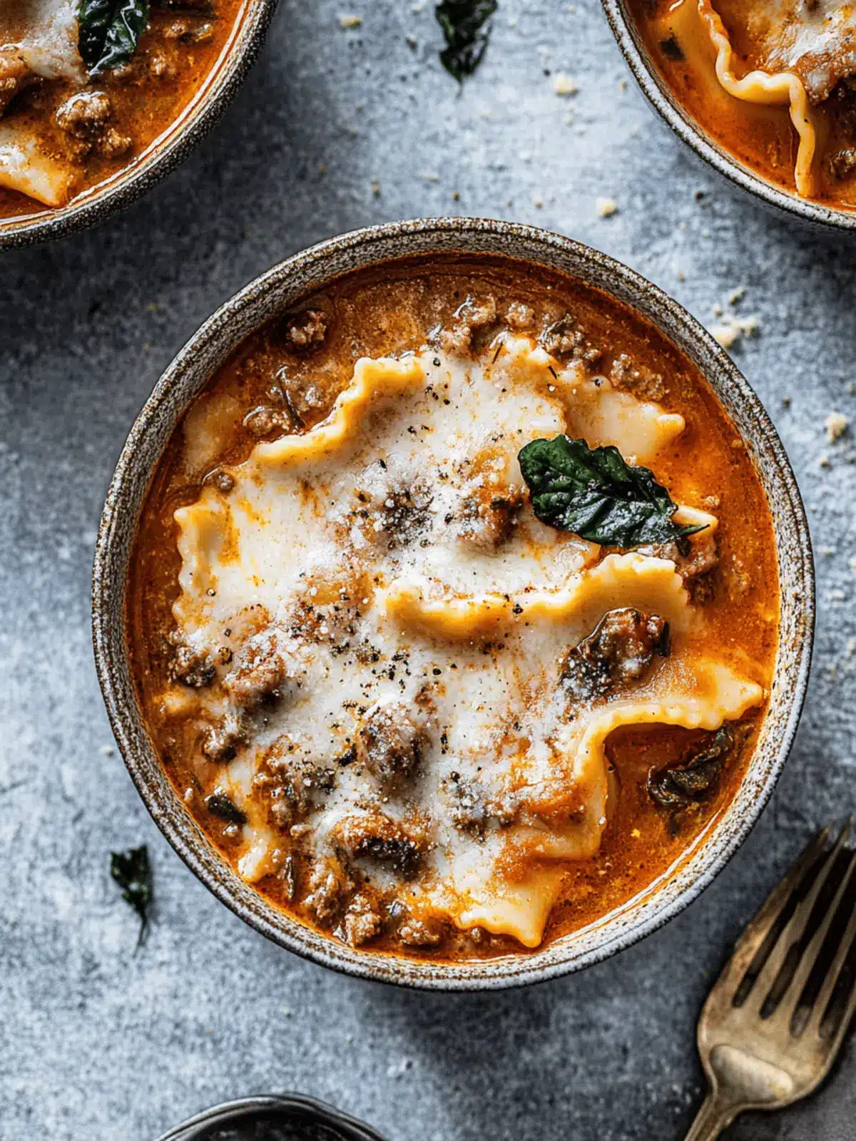 Lasagna Soup