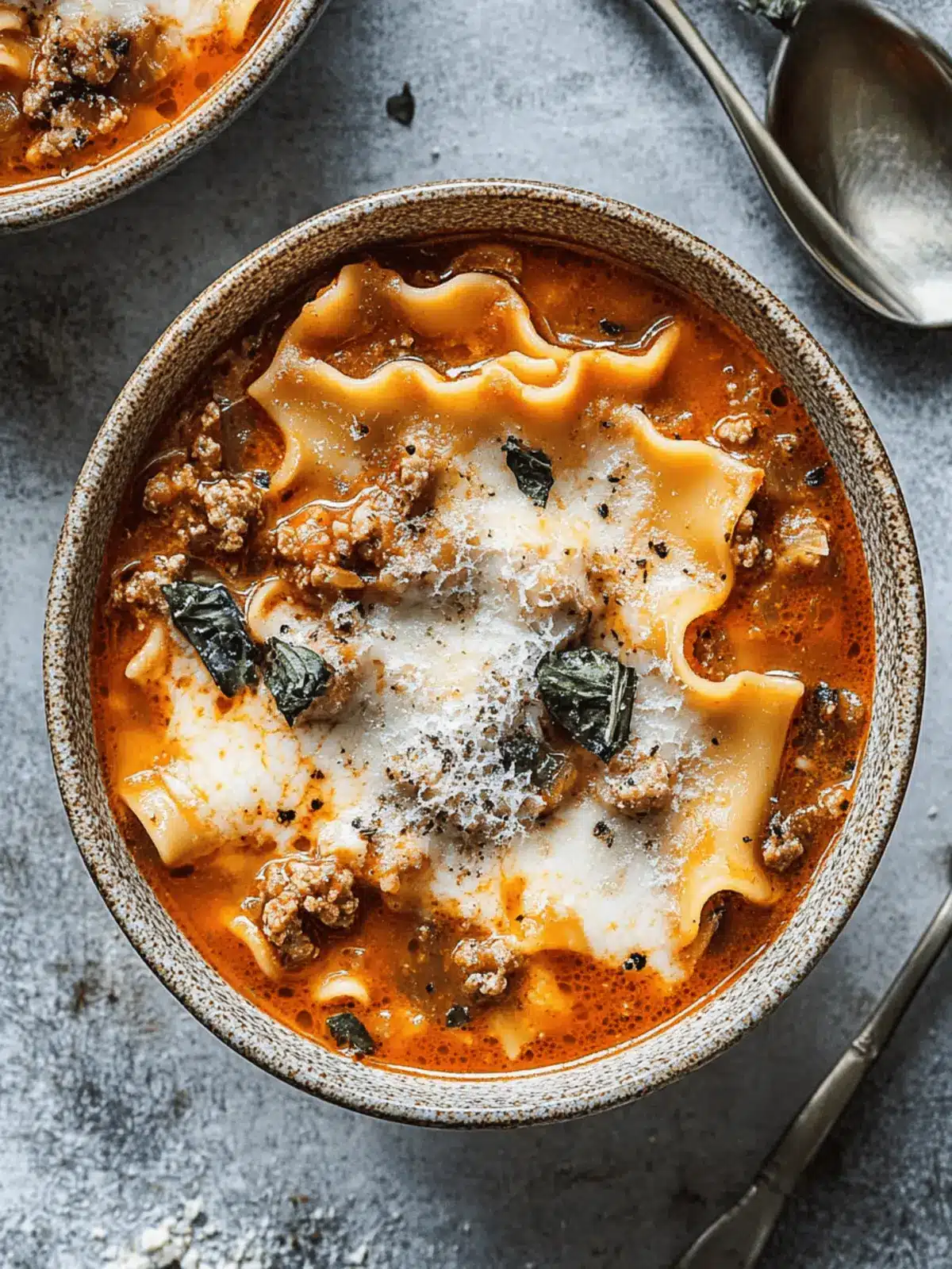 Lasagna Soup