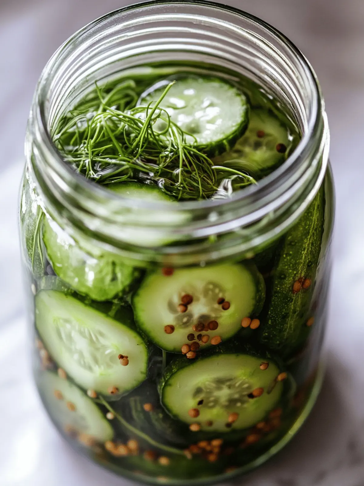 Easy Refrigerator Pickles