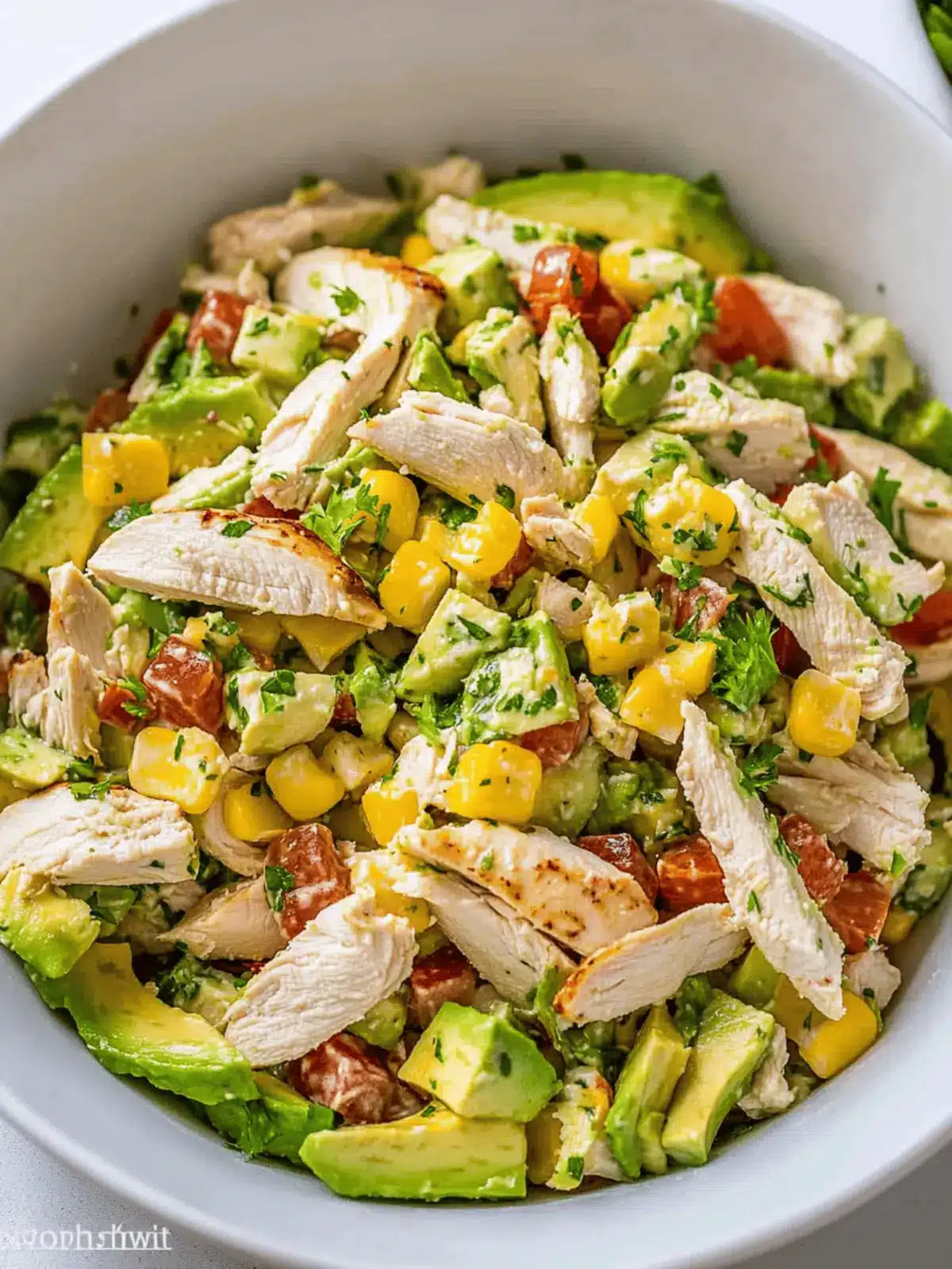 Avocado Chicken Salad
