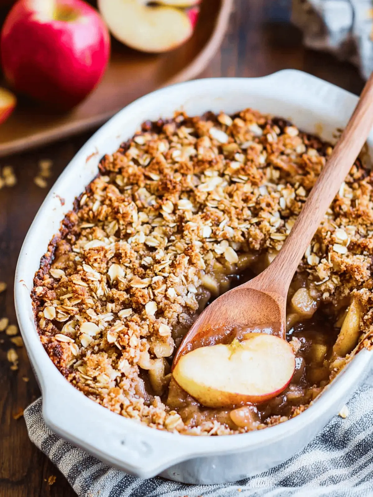 Vegan Apple Crisp