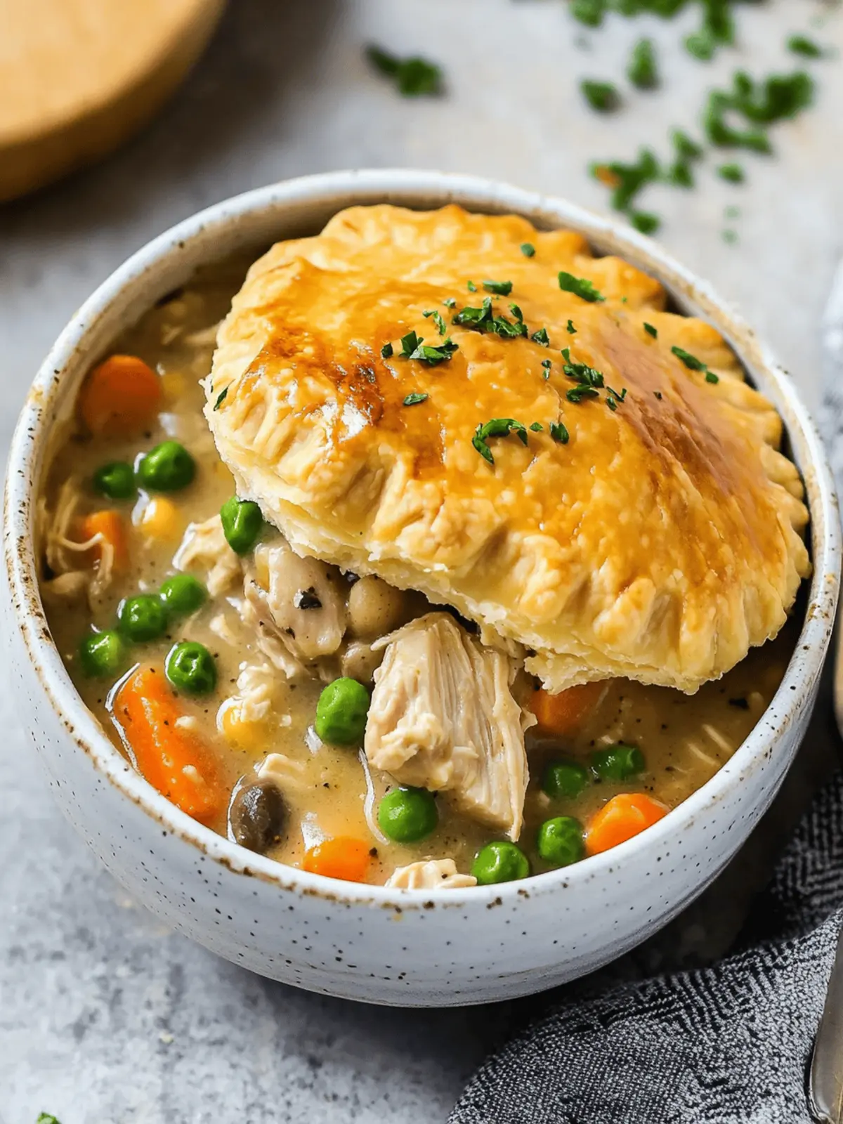 Crock Pot Chicken Pot Pie