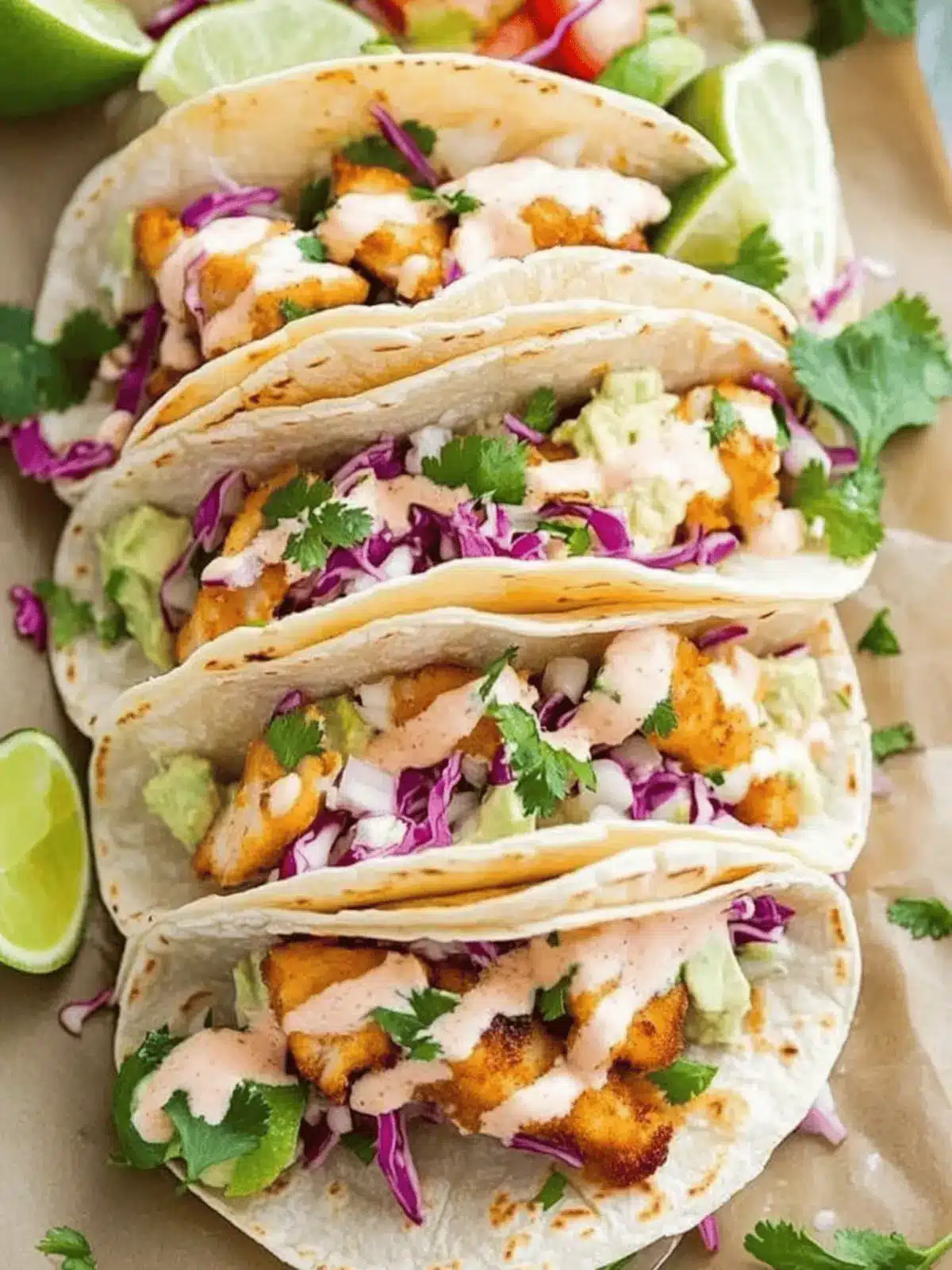 Fish Tacos Recipe with Best Fish Taco Sauce!