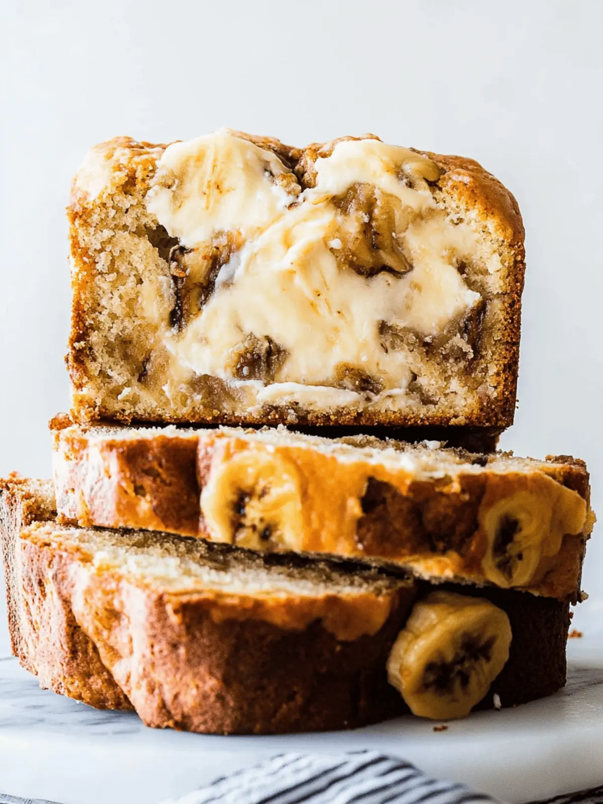 Cream Cheese Banana Bread