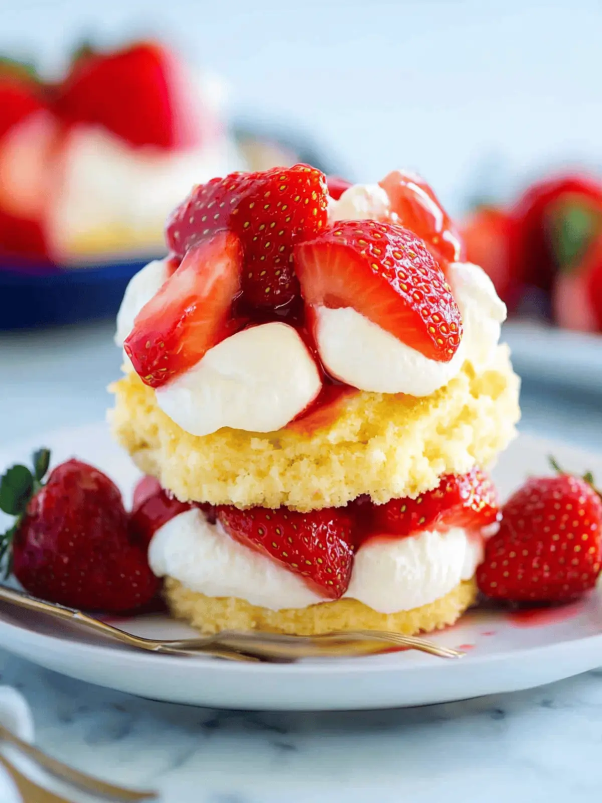 Perfect Strawberry Shortcake