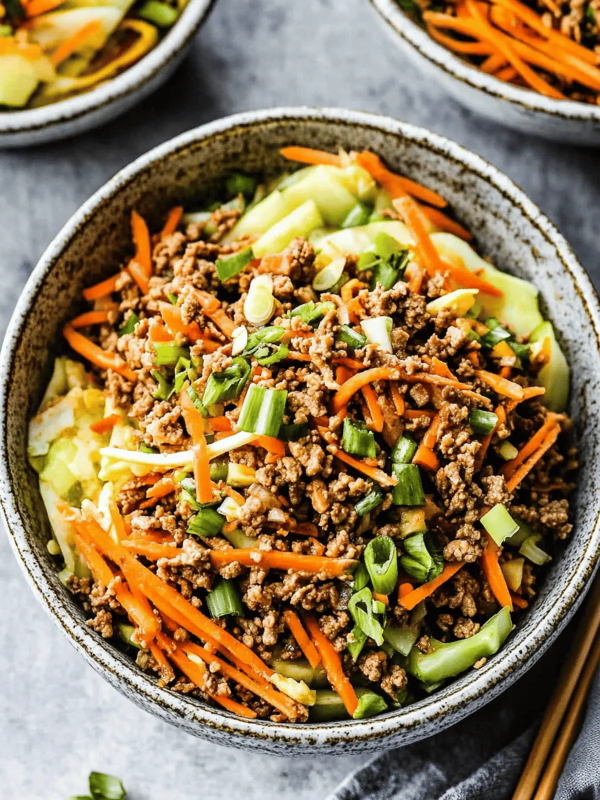 Egg Roll in a Bowl