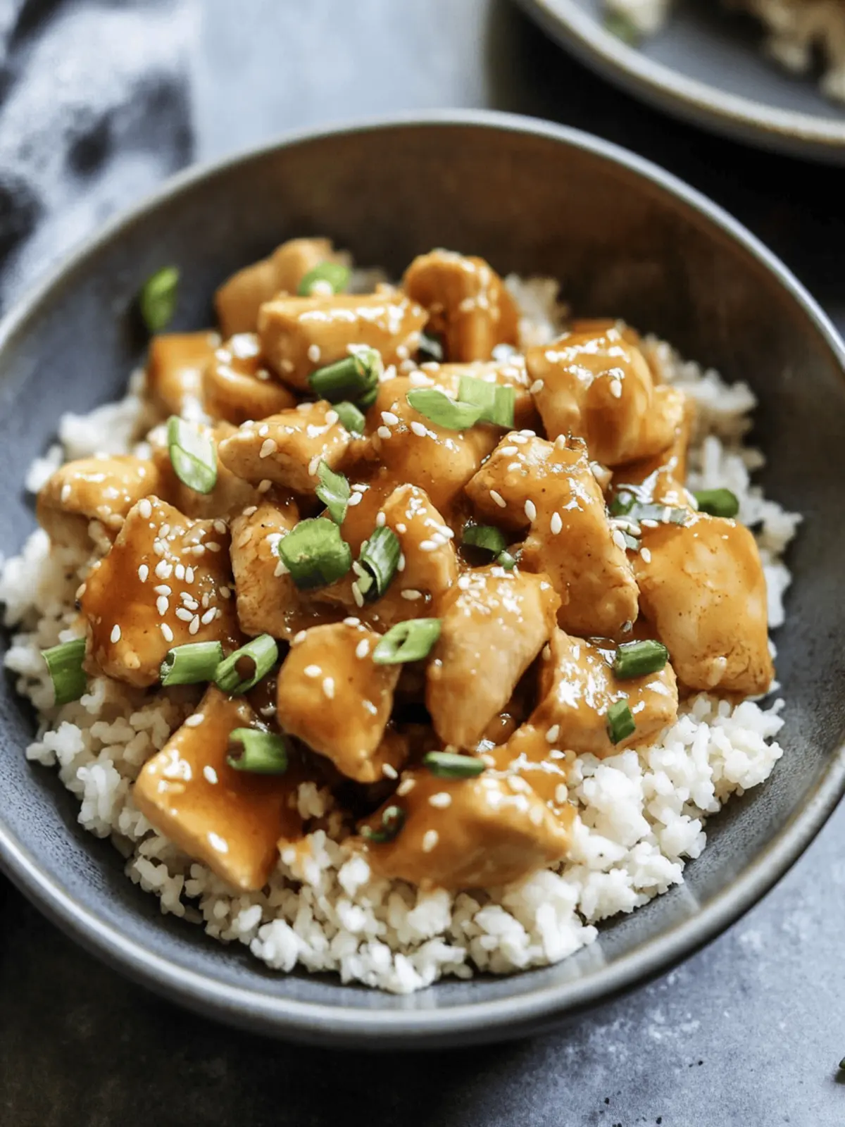 Slow Cooker Orange Chicken
