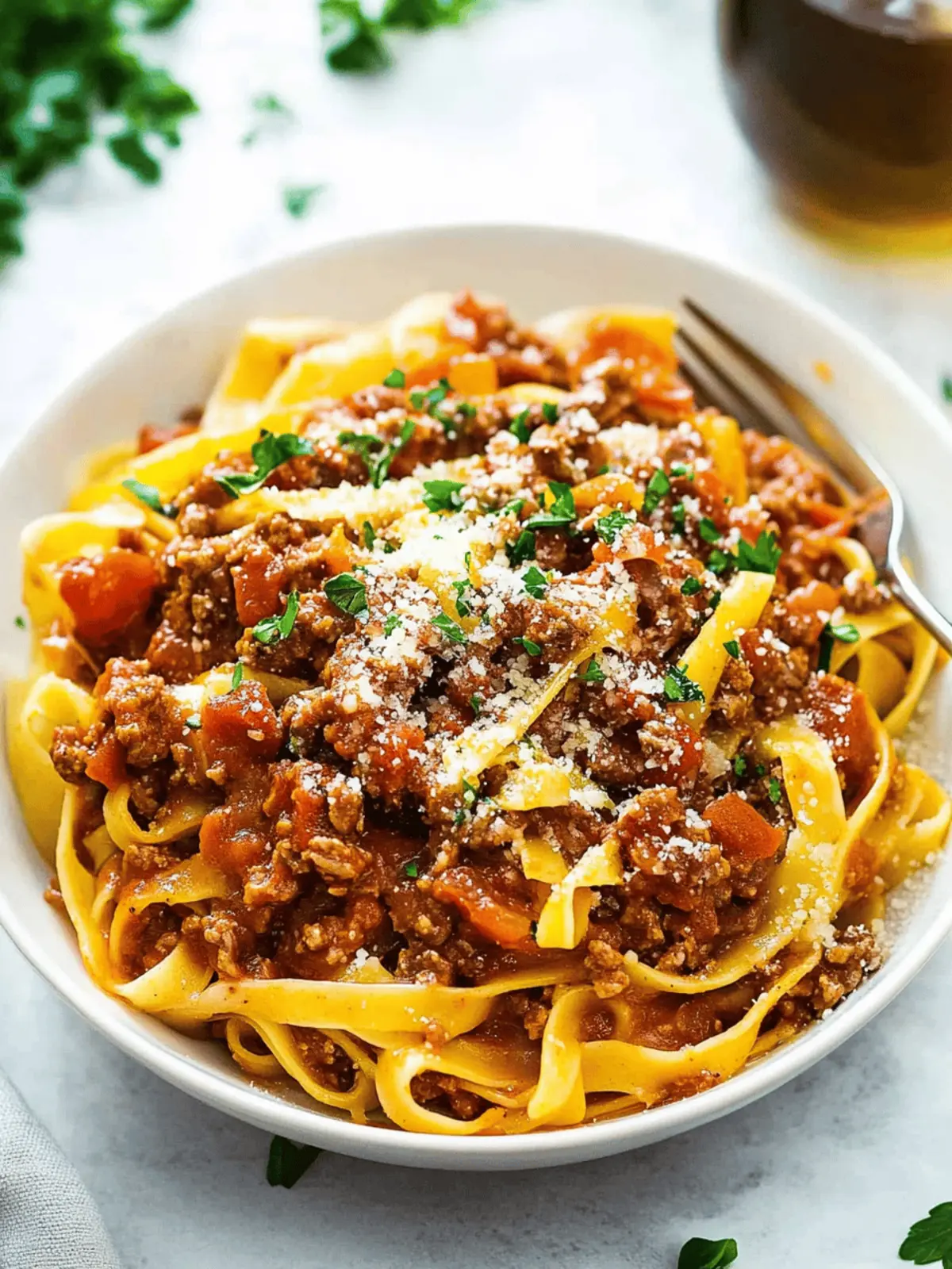 Turkey Bolognese