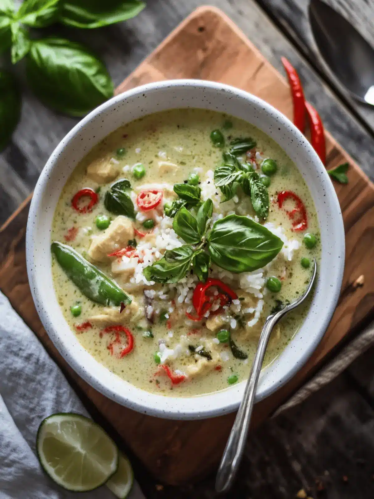 Vegan Thai green curry