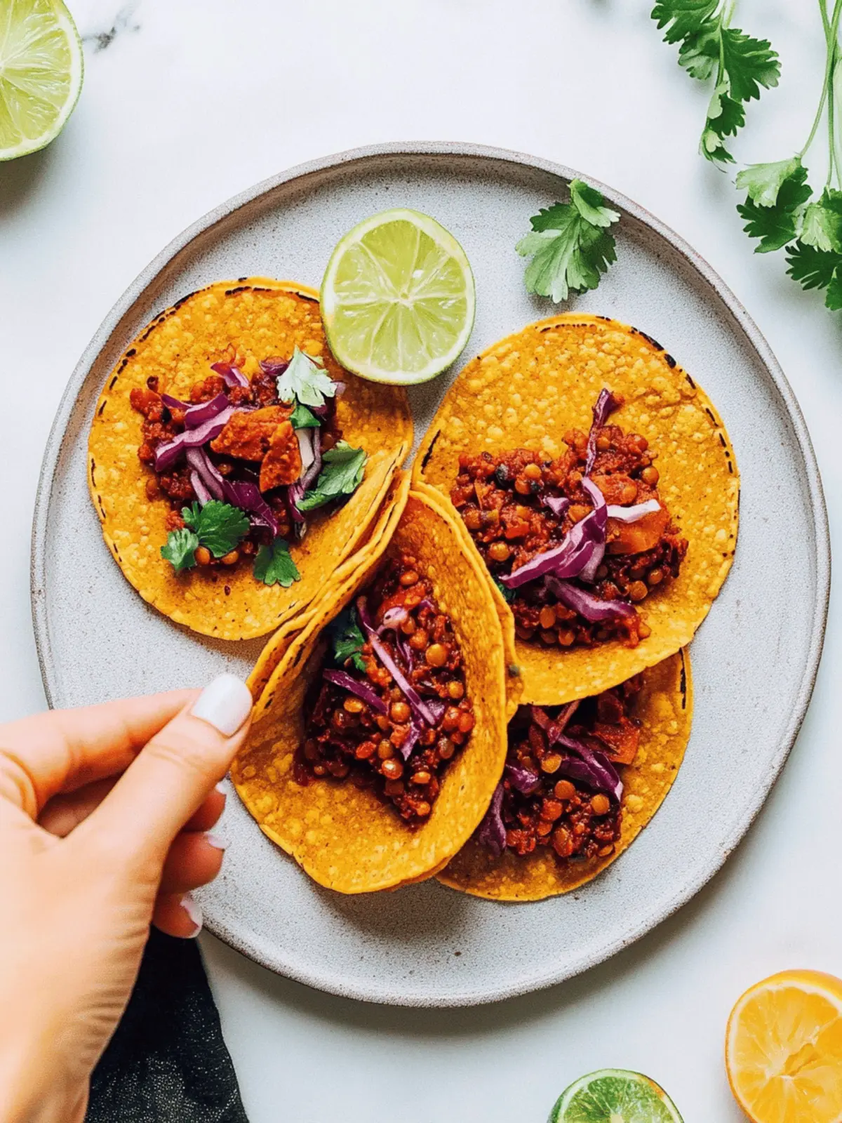 1-Pot Smoky Lentil Vegan Taco “Meat” in Just 30 Minutes 2 1-Pot Smoky Lentil Vegan Taco “Meat”