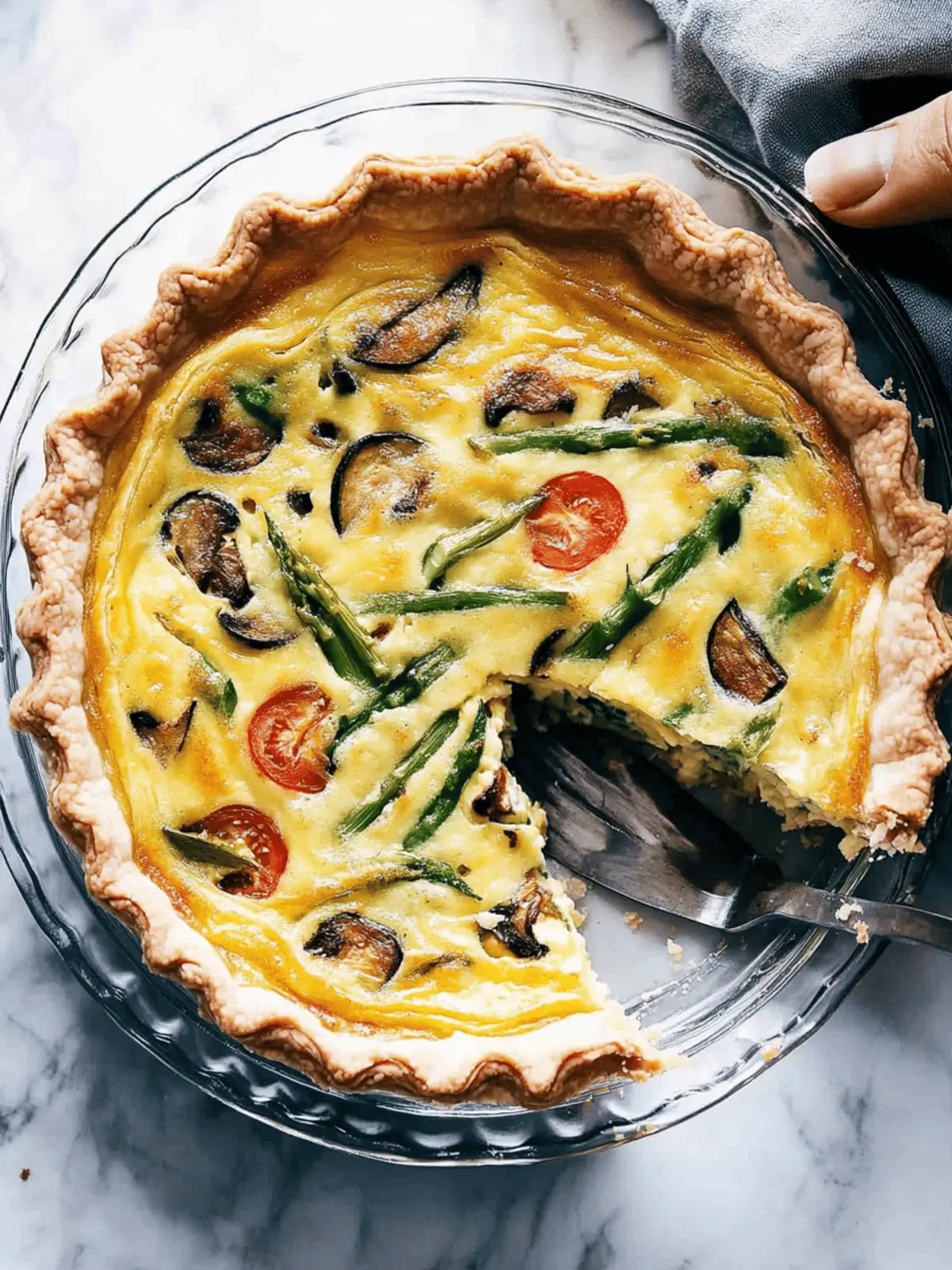 Springy Vegetable Quiche