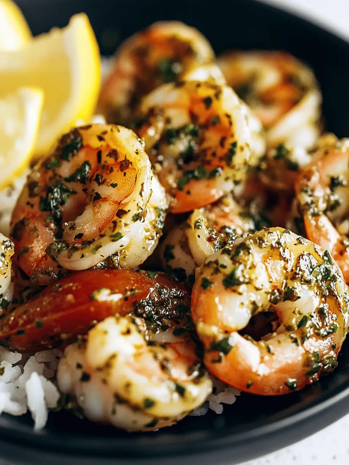 Chimichurri Shrimp with Tomatoes