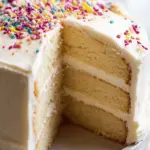 Vanilla Cake – stays moist 4 days!