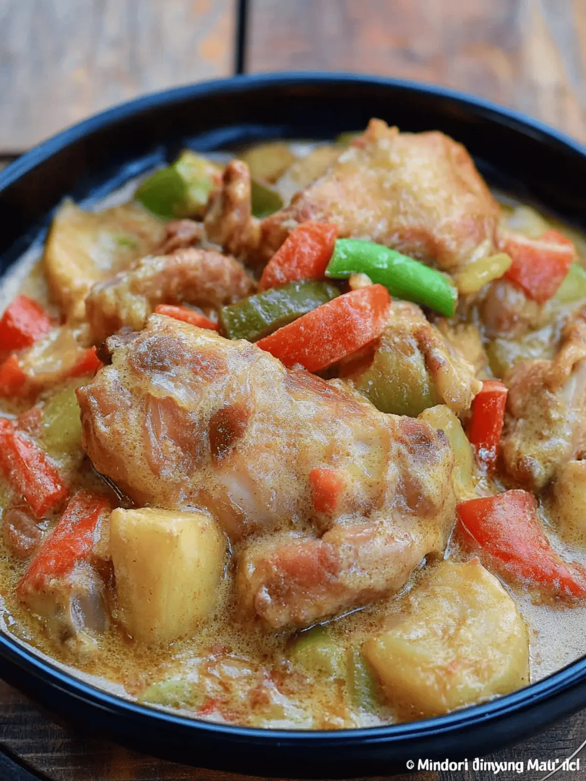 Creamy Pininyahang Manok