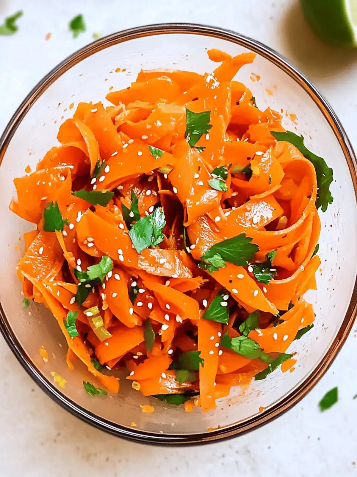 Raw Carrot Salad