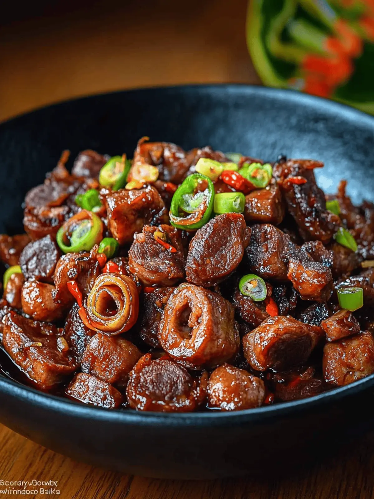 Adobong Isaw ng Baboy (Tumbong Recipe)