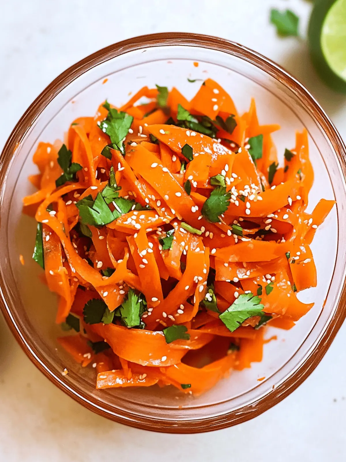 Raw Carrot Salad