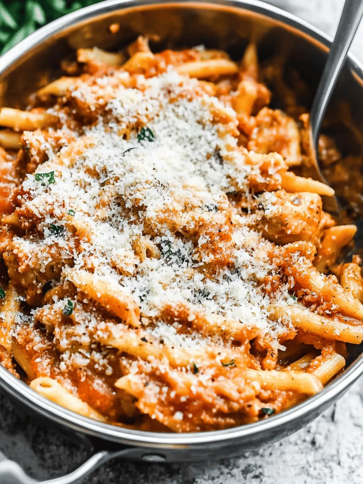 Chicken Parmesan Pasta
