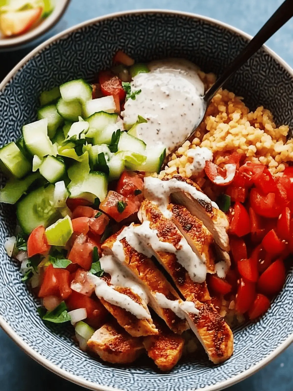 Banza Chicken Bowls with Calabrian Chili Sauce