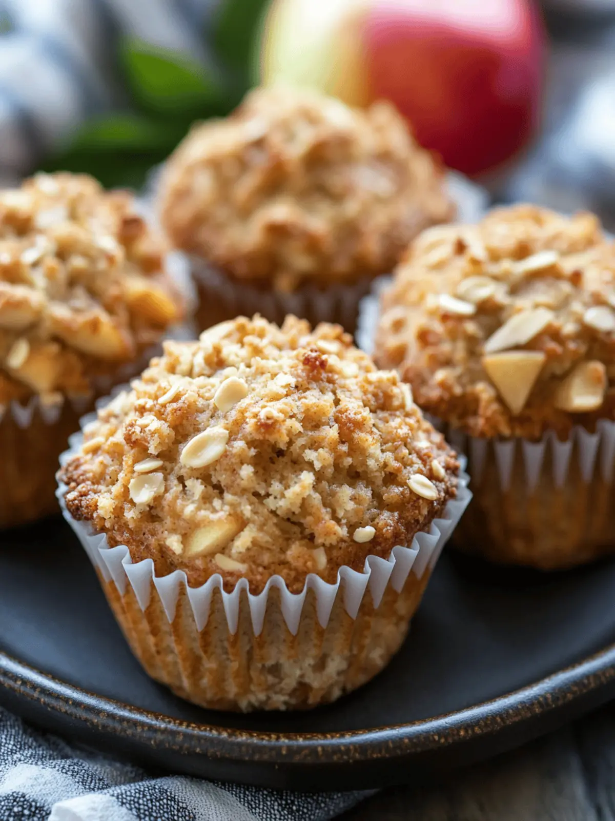 Feel-Good Apple Muffins