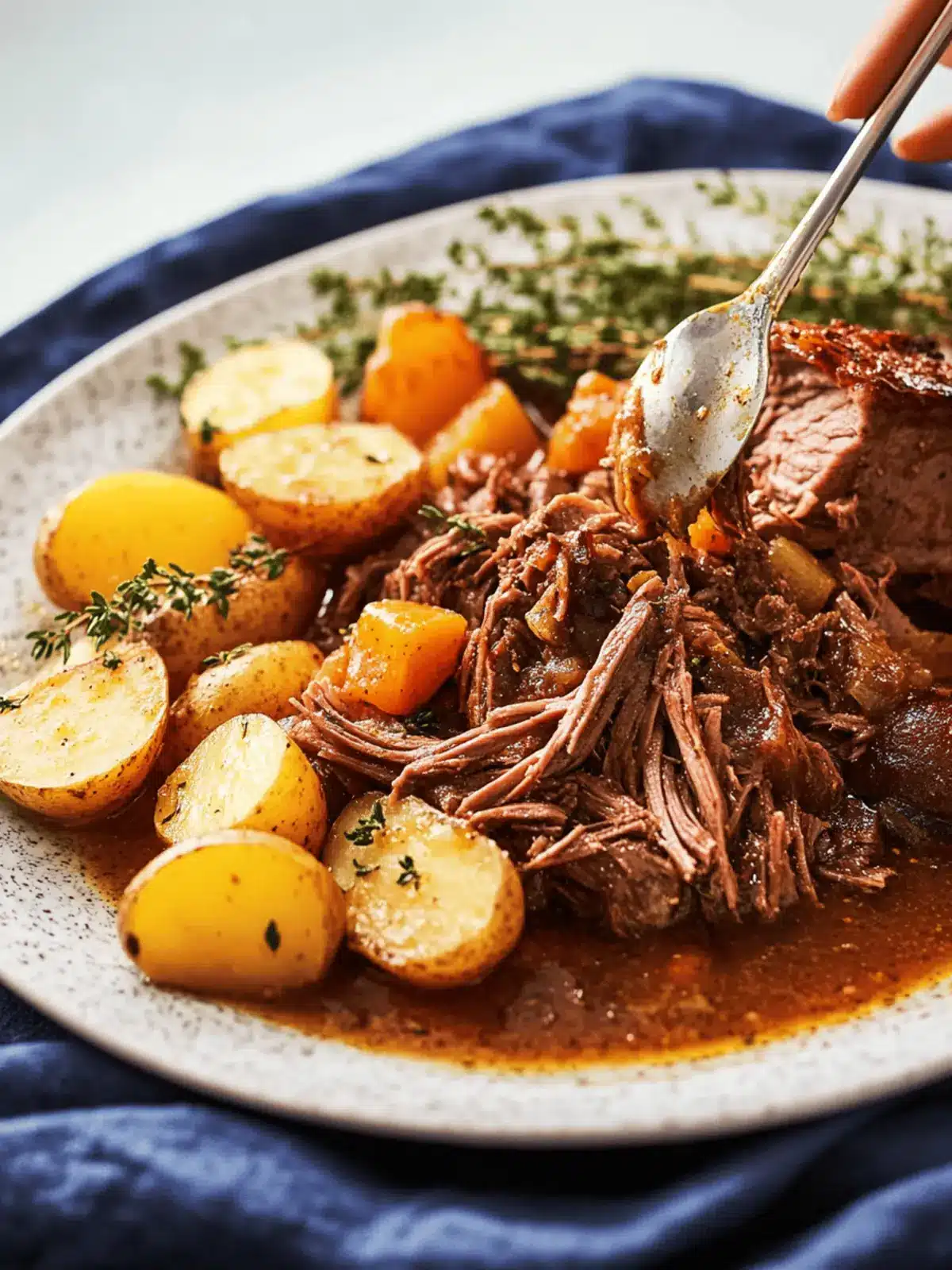 Instant Pot Pot Roast & Potatoes