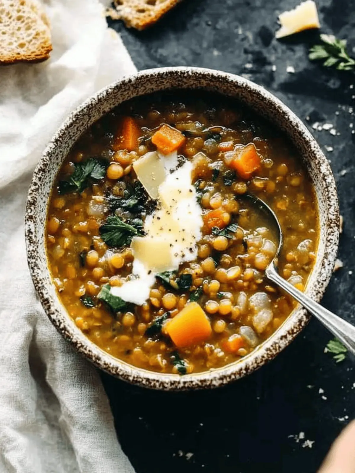 FALL: The Best Detox Crockpot Lentil Soup