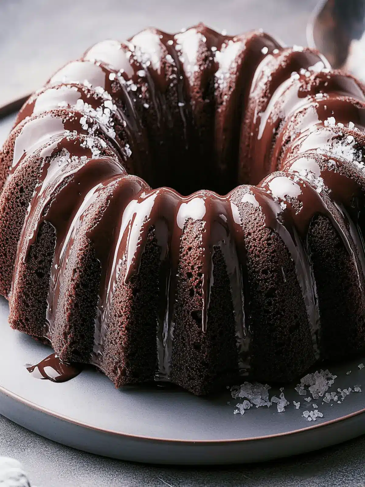Fudgy Chocolate Bundt Cake