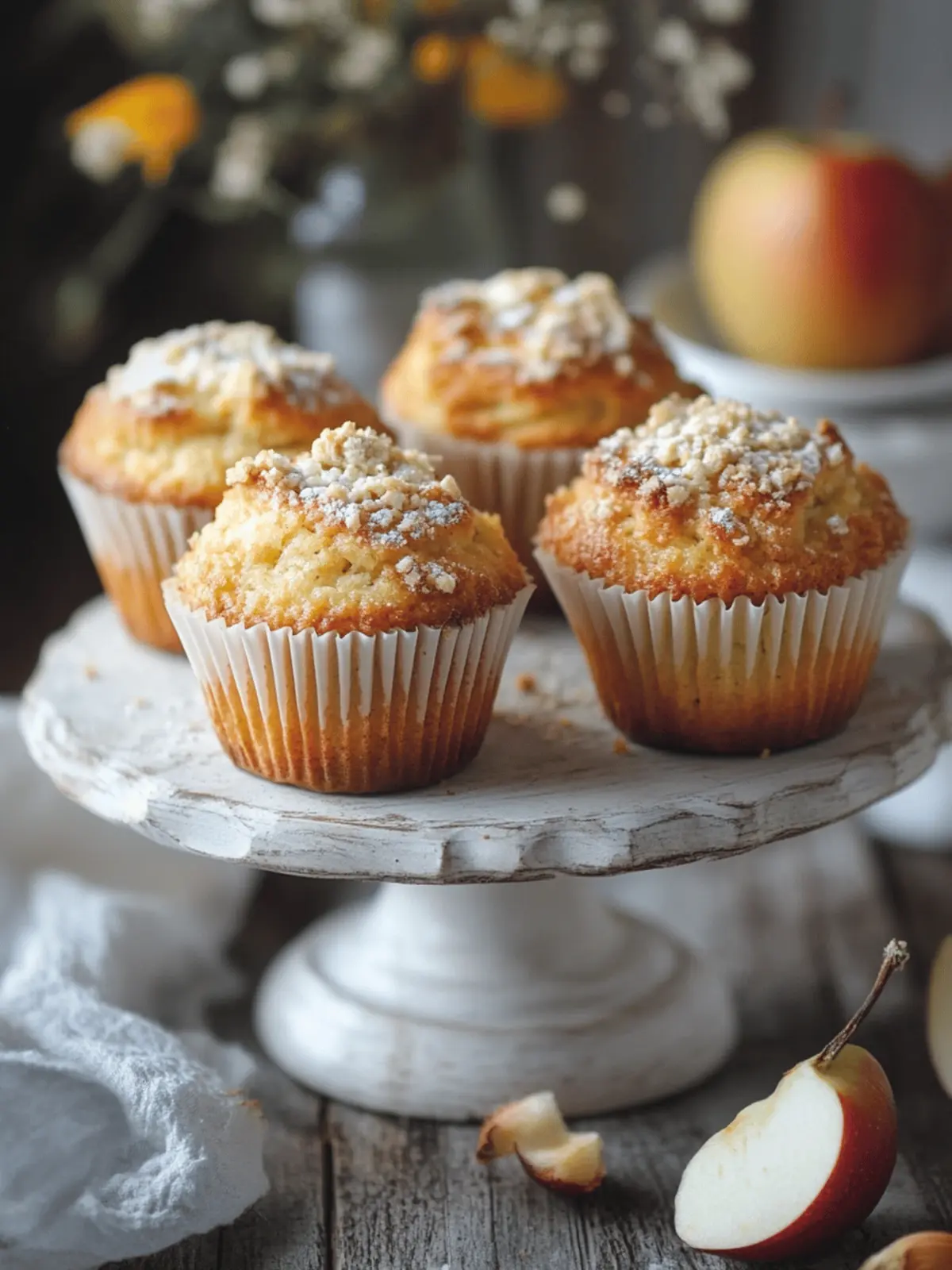 Feel-Good Apple Muffins