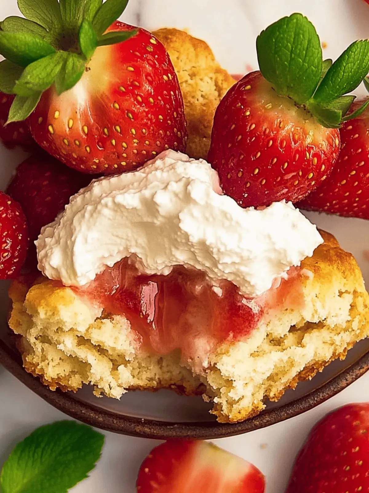 Bisquick Strawberry Shortcake Biscuits