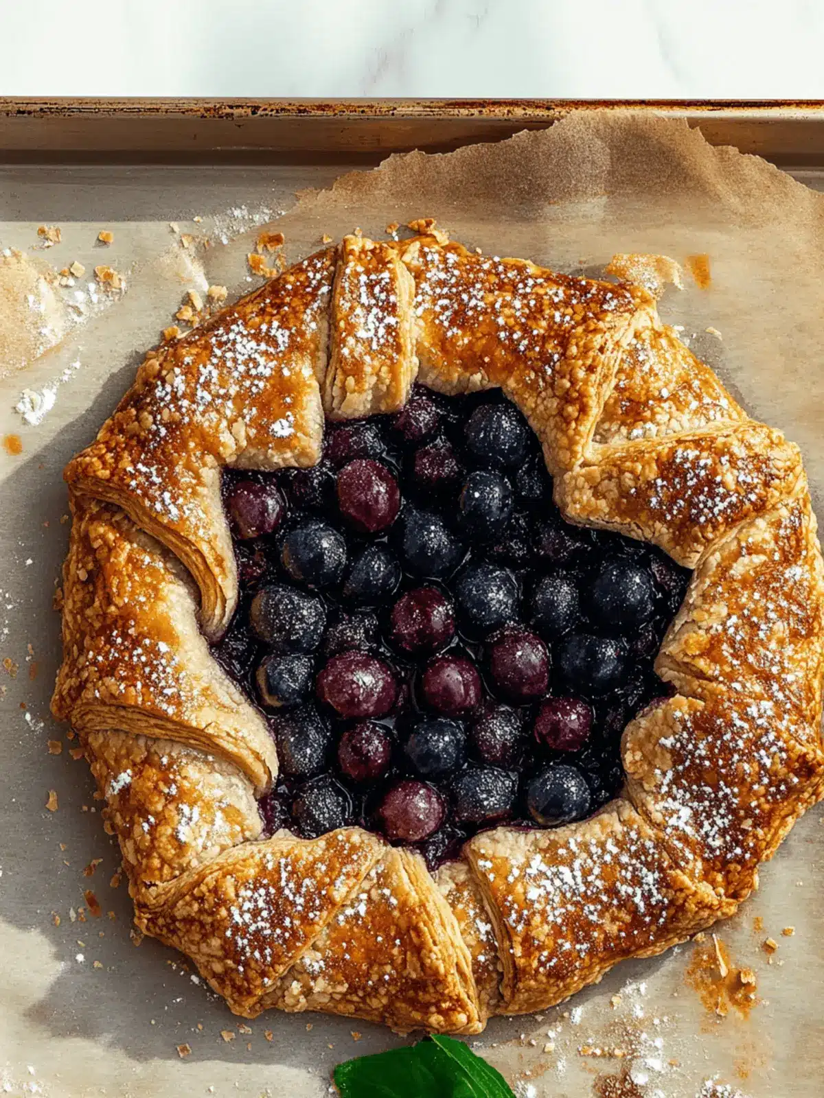 Jammy Grape Galette