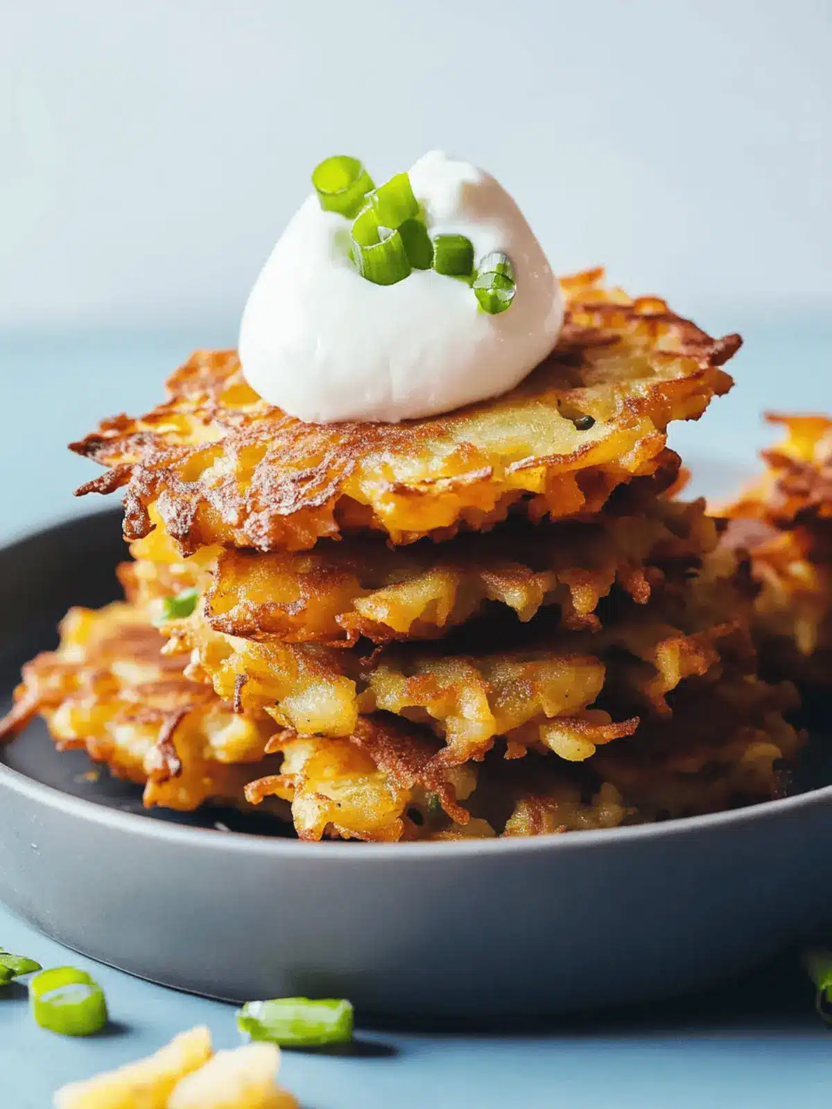 Crispy Vegan Gluten-Free Latkes