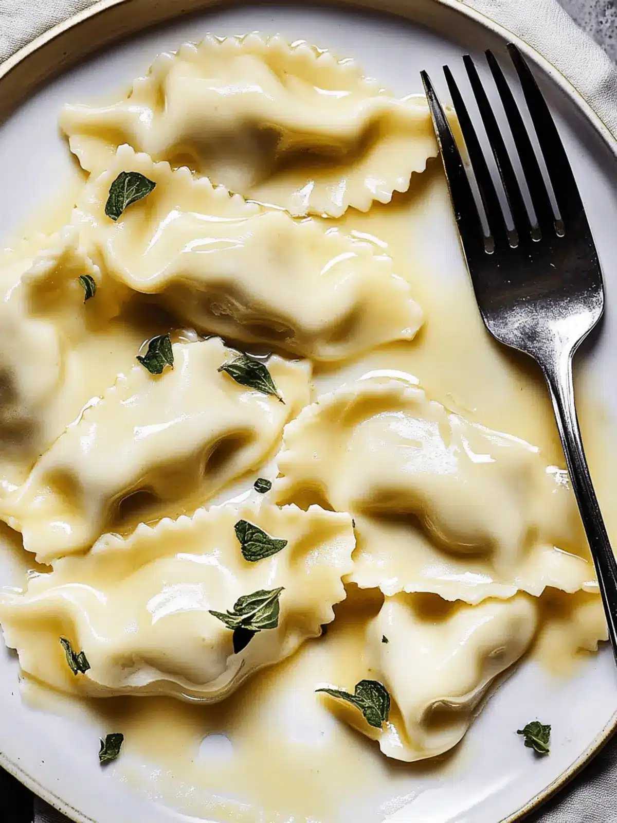 Ghost Purse Ravioli