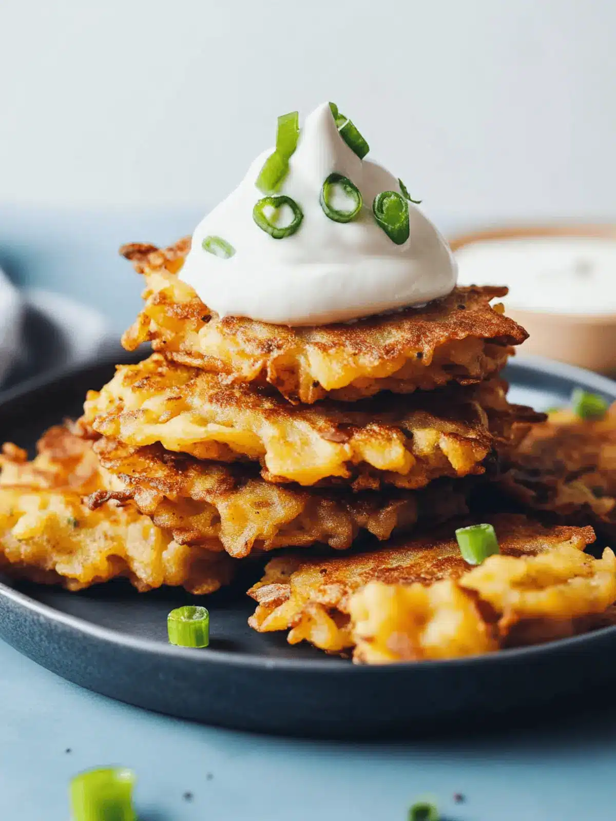 Crispy Vegan Gluten-Free Latkes