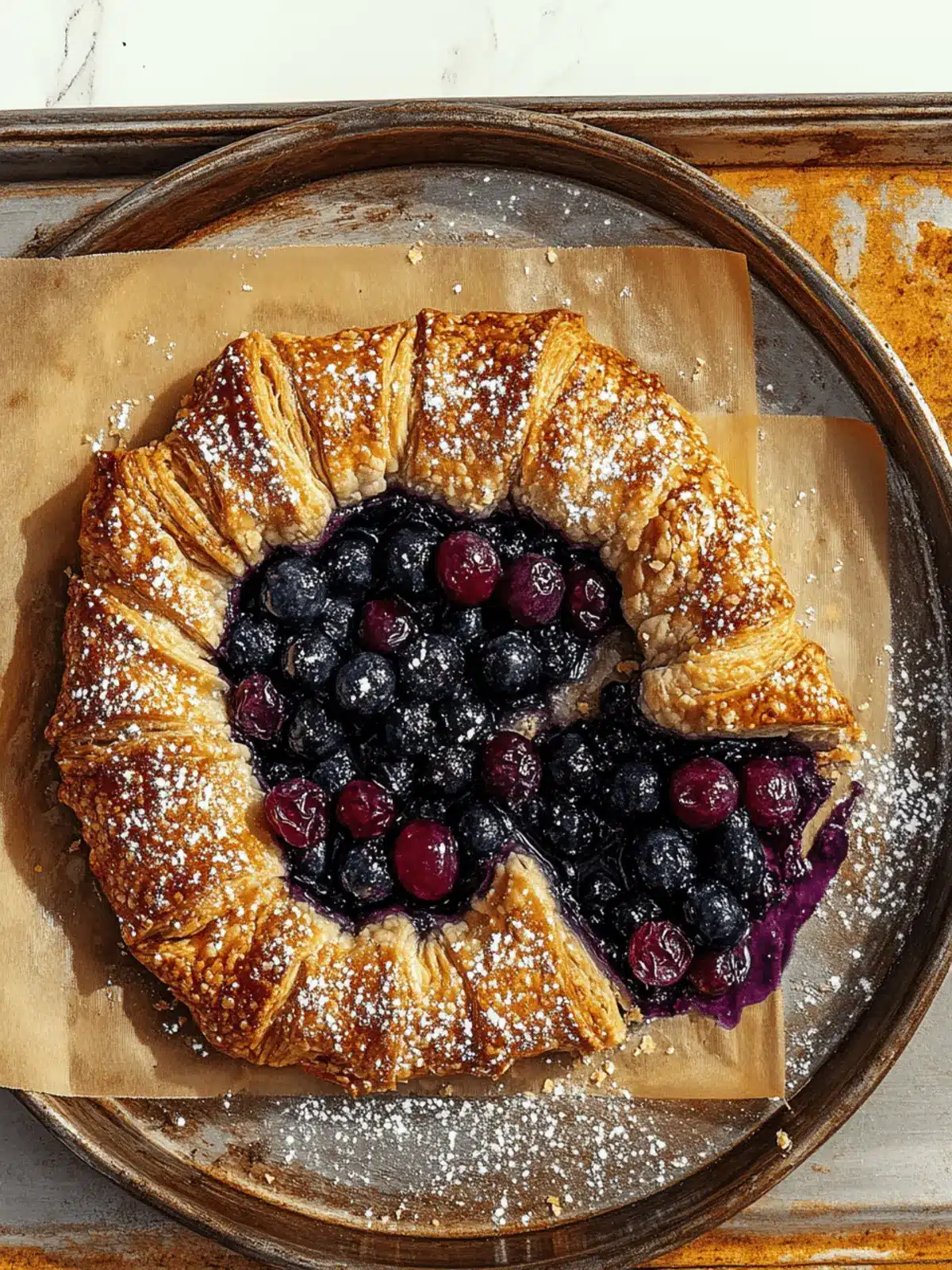 Jammy Grape Galette