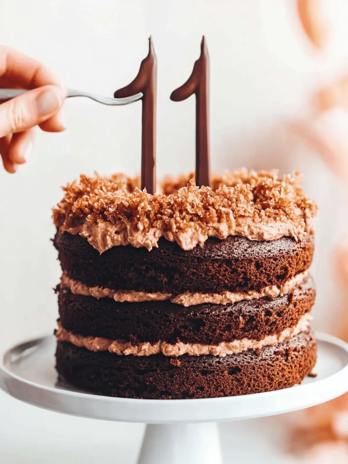 Gluten-Free German Chocolate Cake