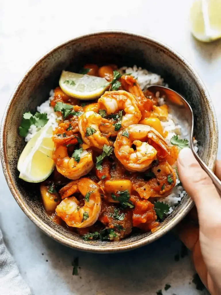 Spicy Shrimp Veracruz