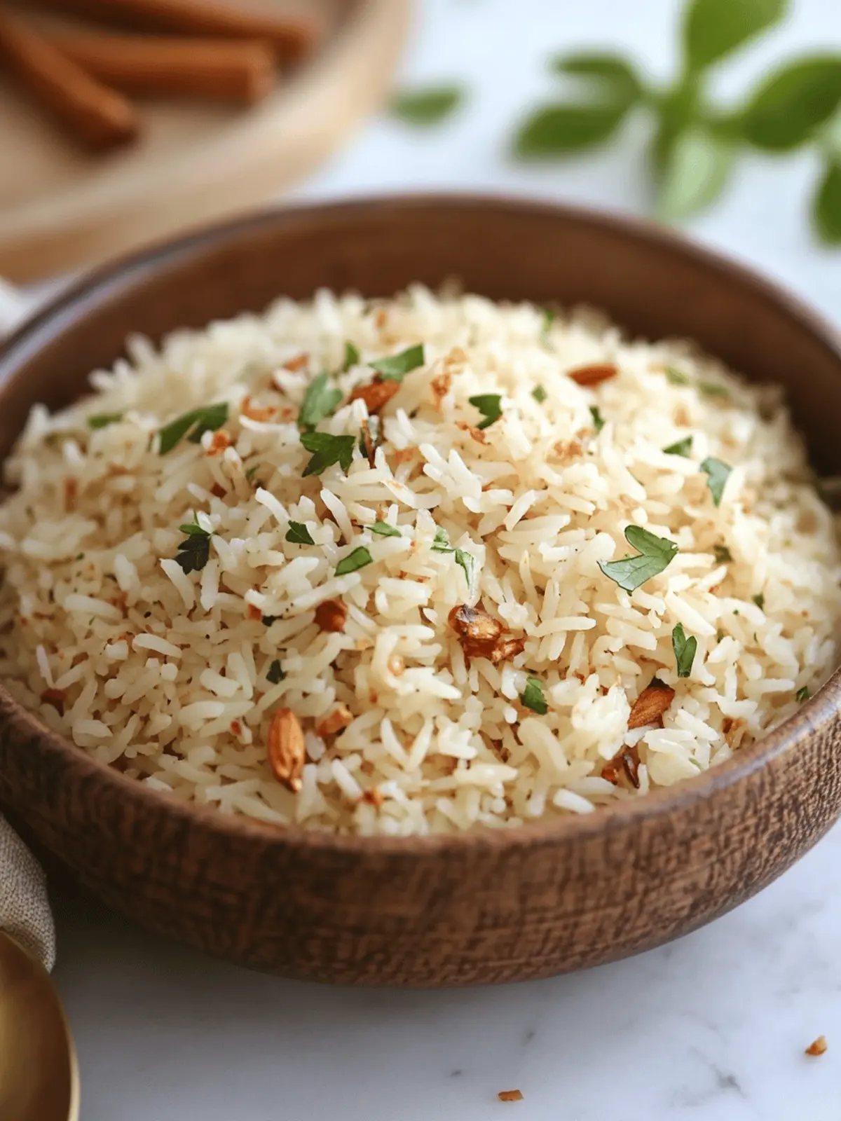 Spiced Jasmine Rice Pilaf