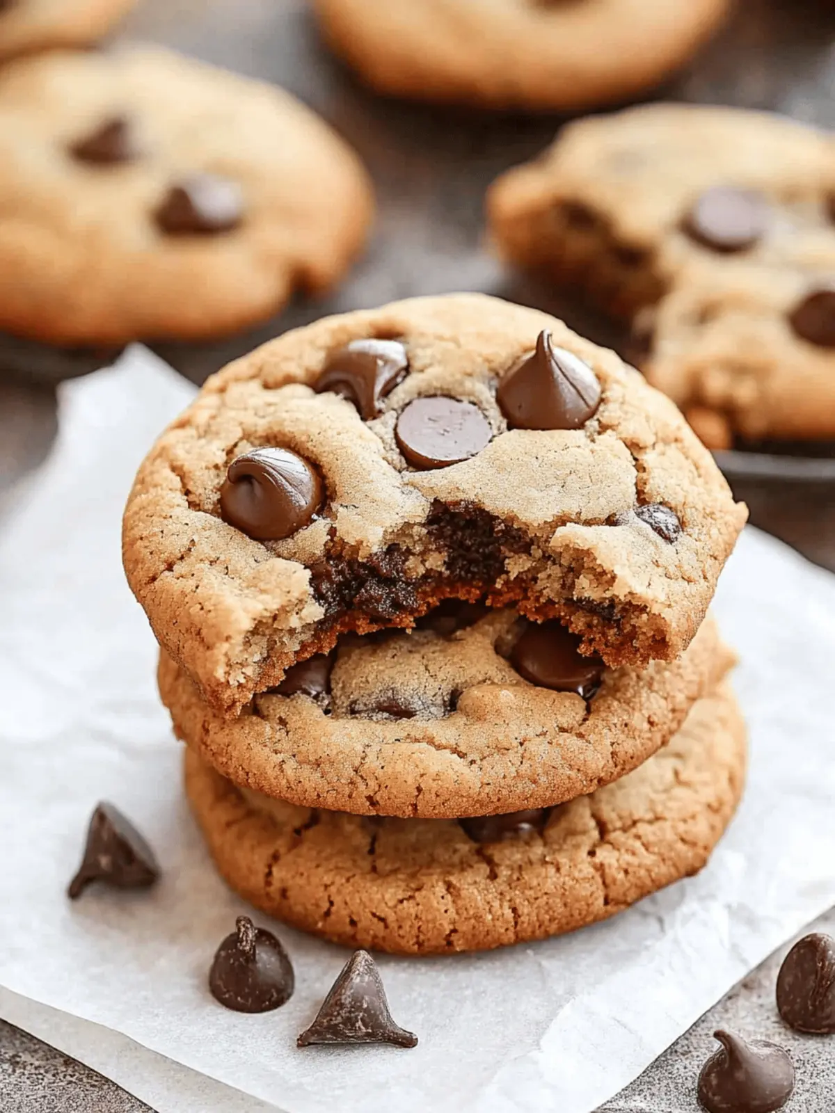 Chocolate Chip Coconut Oil Cookies