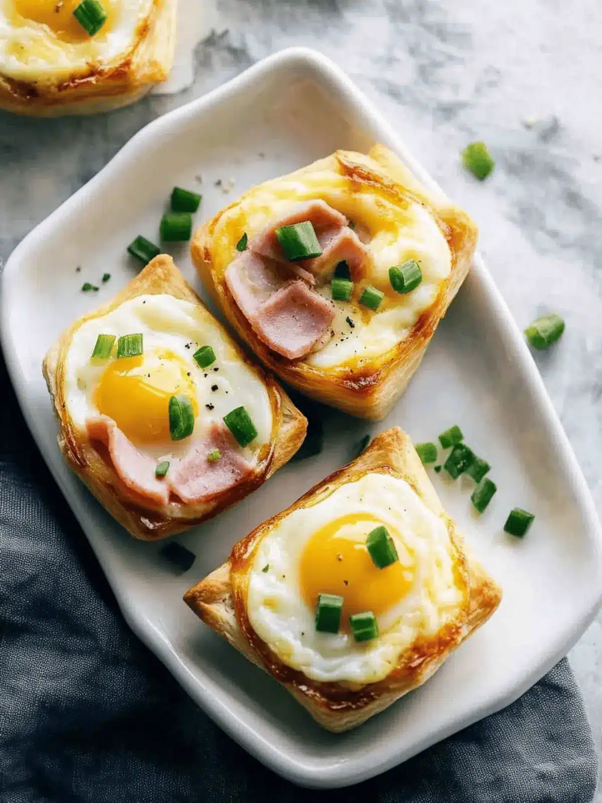 Ham, Egg, and Cheese Brunch Cups