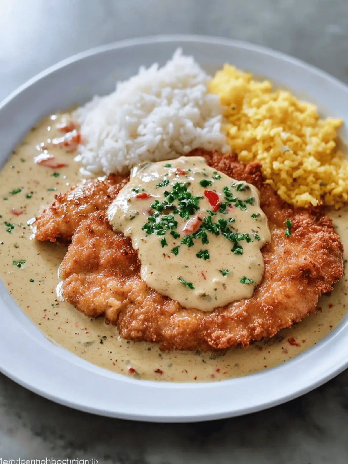 Filipino Chicken ala King with Creamy Sauce