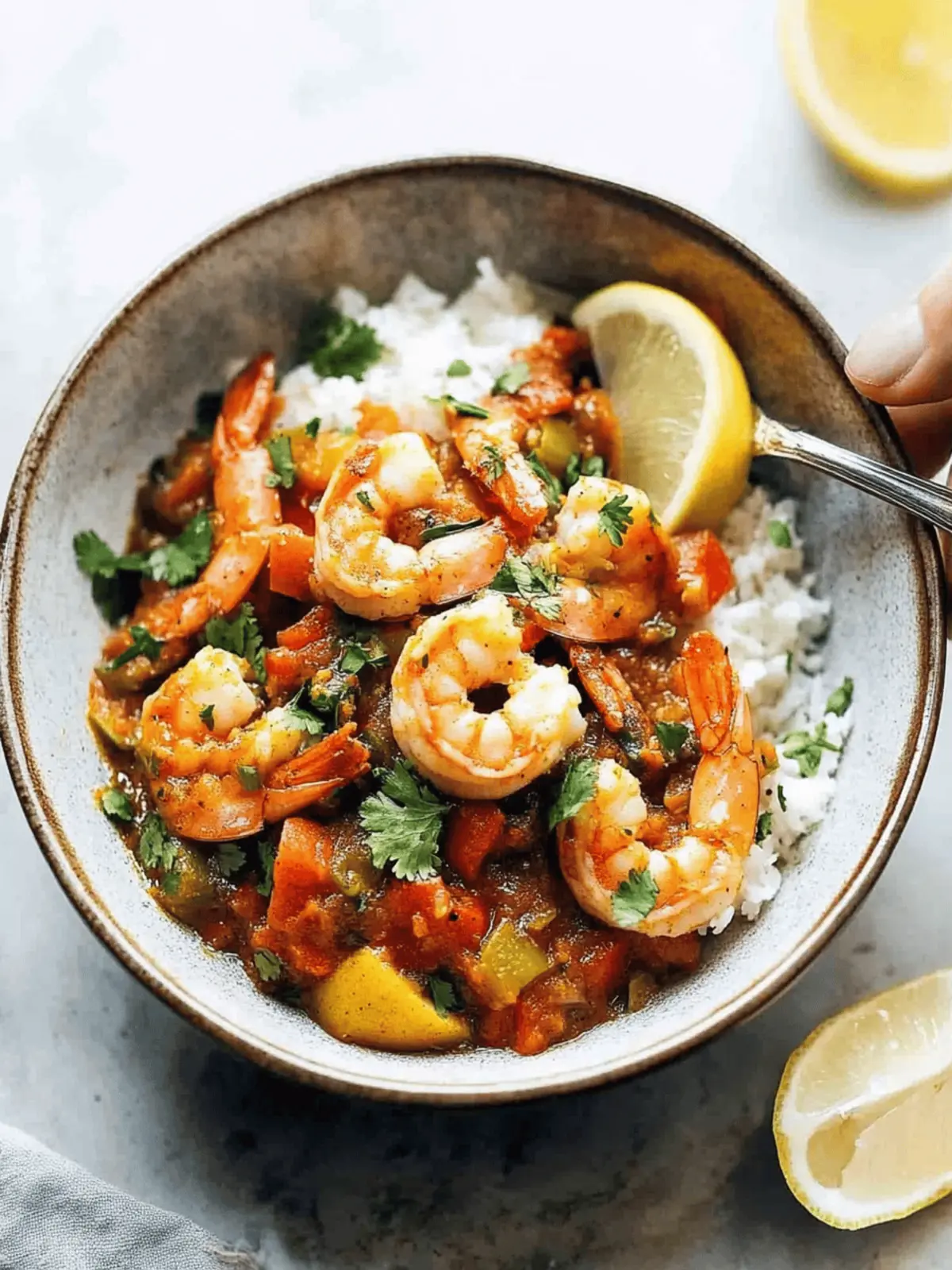 Spicy Shrimp Veracruz