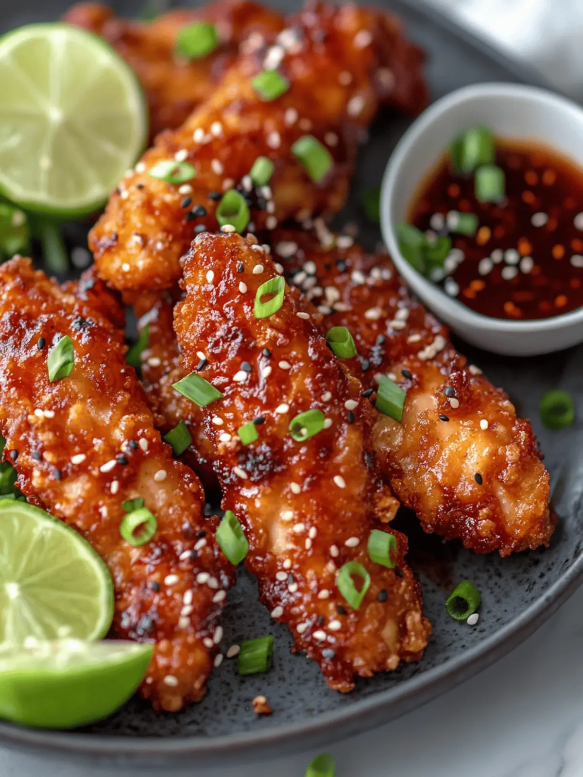 Crispy Asian Chicken Tenders